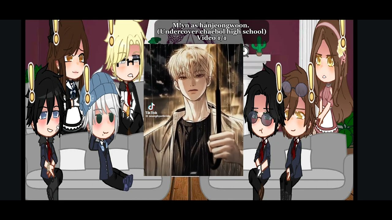 C. Ai. bots (Family) react to M!yn as...(Random characters). | 