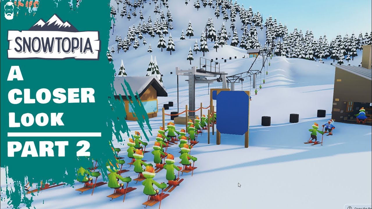 Snowtopia [OPEN ALPHA] - A Closer Look Part 2 | Up The Mountains We Go