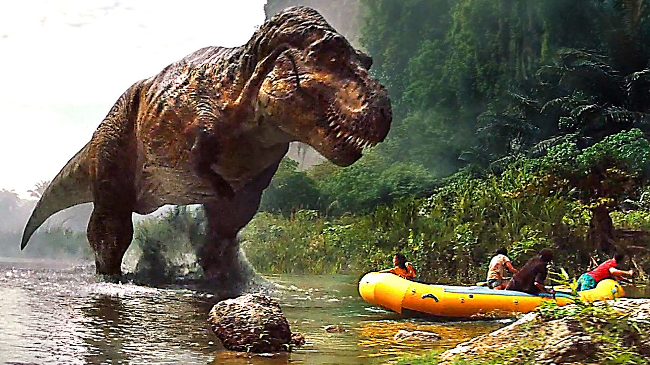 The T-Rex Scene | Jurassic World: Rebirth DINOSAUR Scene