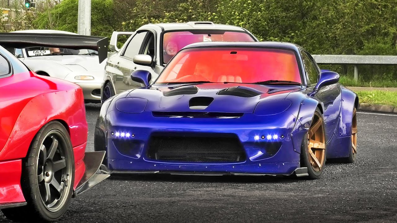 Police Attend WORLD'S LARGEST JDM Traffic Jam - Arriving at JapFest 2023 PART 2!