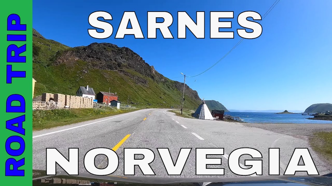 Scenic Drive Road Nordkapp E69 Sarnes to Scandic Nordkapp Norway 🇳🇴