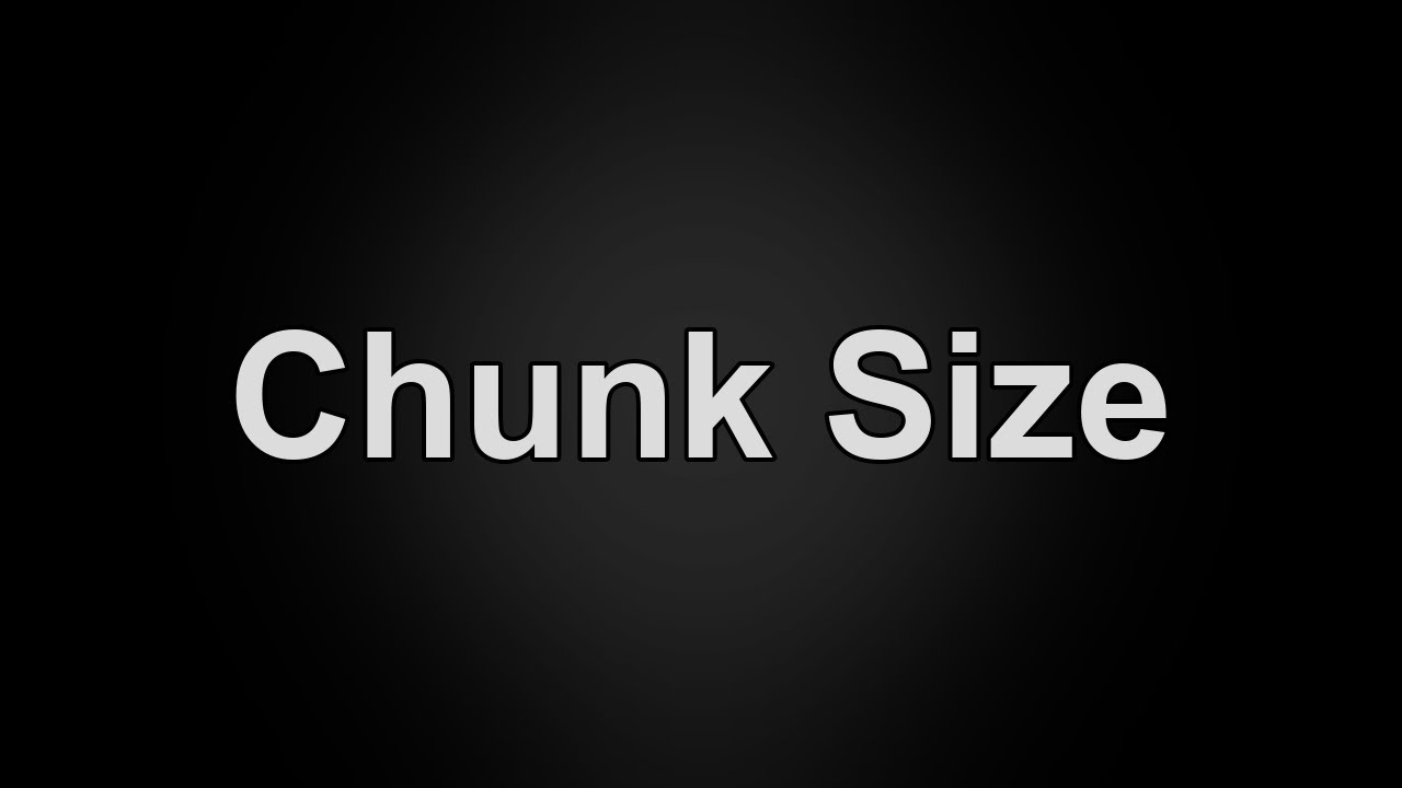 Chunk Size in RAG Explained in 60 Seconds | What is Chunk Size?