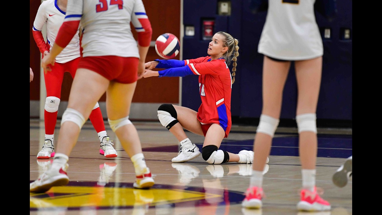 Volleyball Nikon D850 High School Sports 70 200 f2 8 Simsbury Berlin Girls Playoff