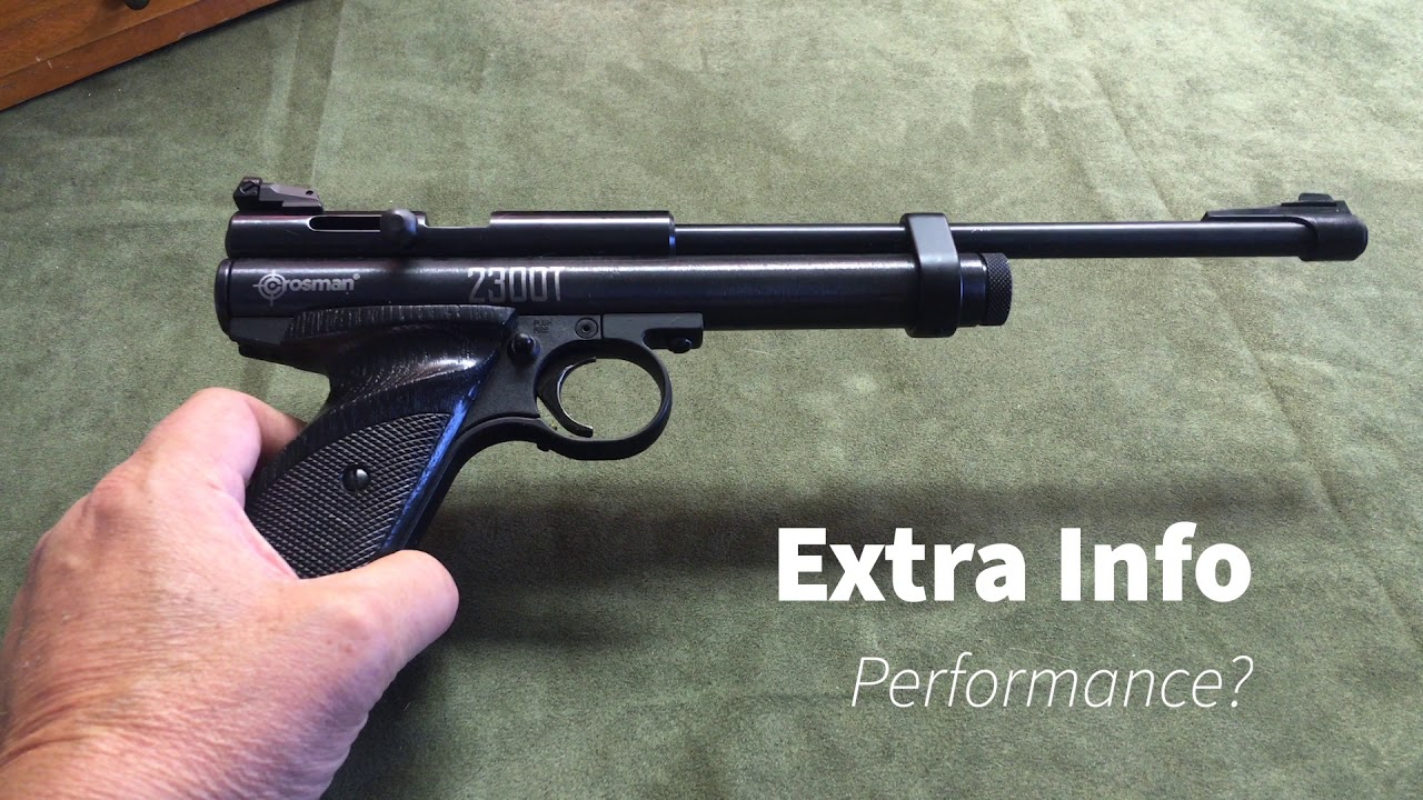 Crosman 2300T Target Pistol (Part 1)