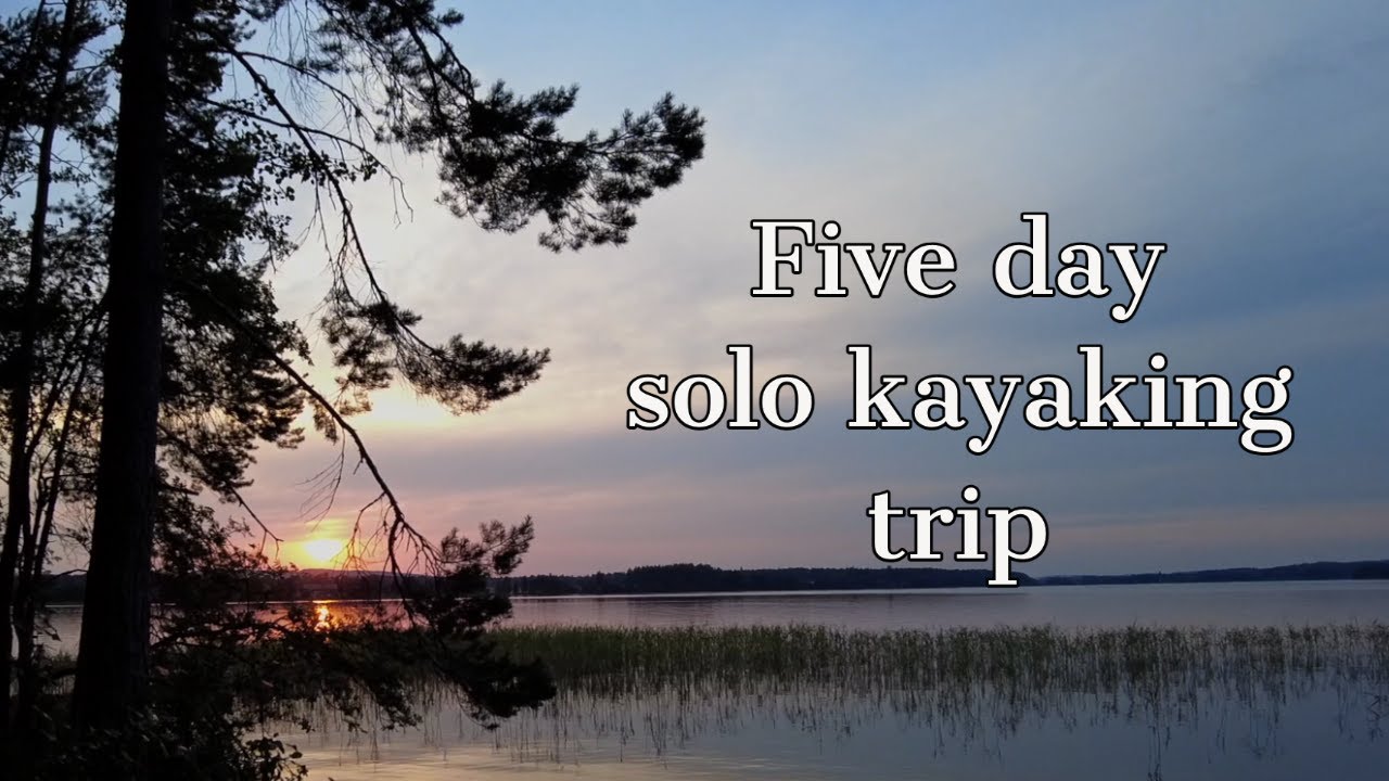 Five day solo kayaking in Strömsholms kanal PART 1