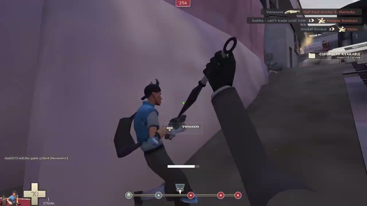 Spy gameplay on frontier