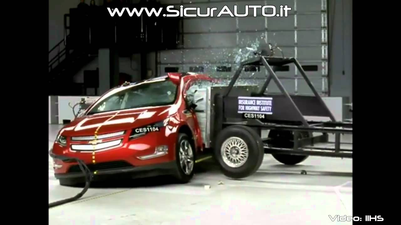 Chevrolet Volt Crash test - IIHS Top Safety Pick