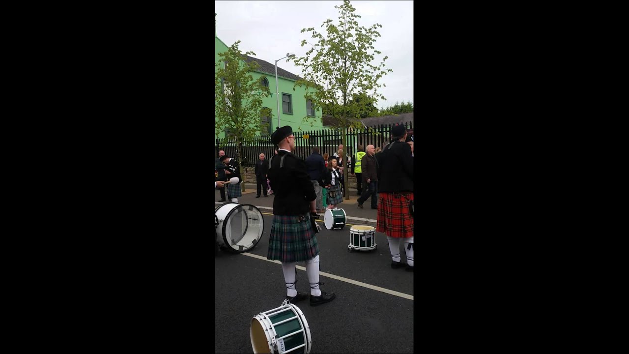 I.N.F parade in Lurgan on 2nd August 2015