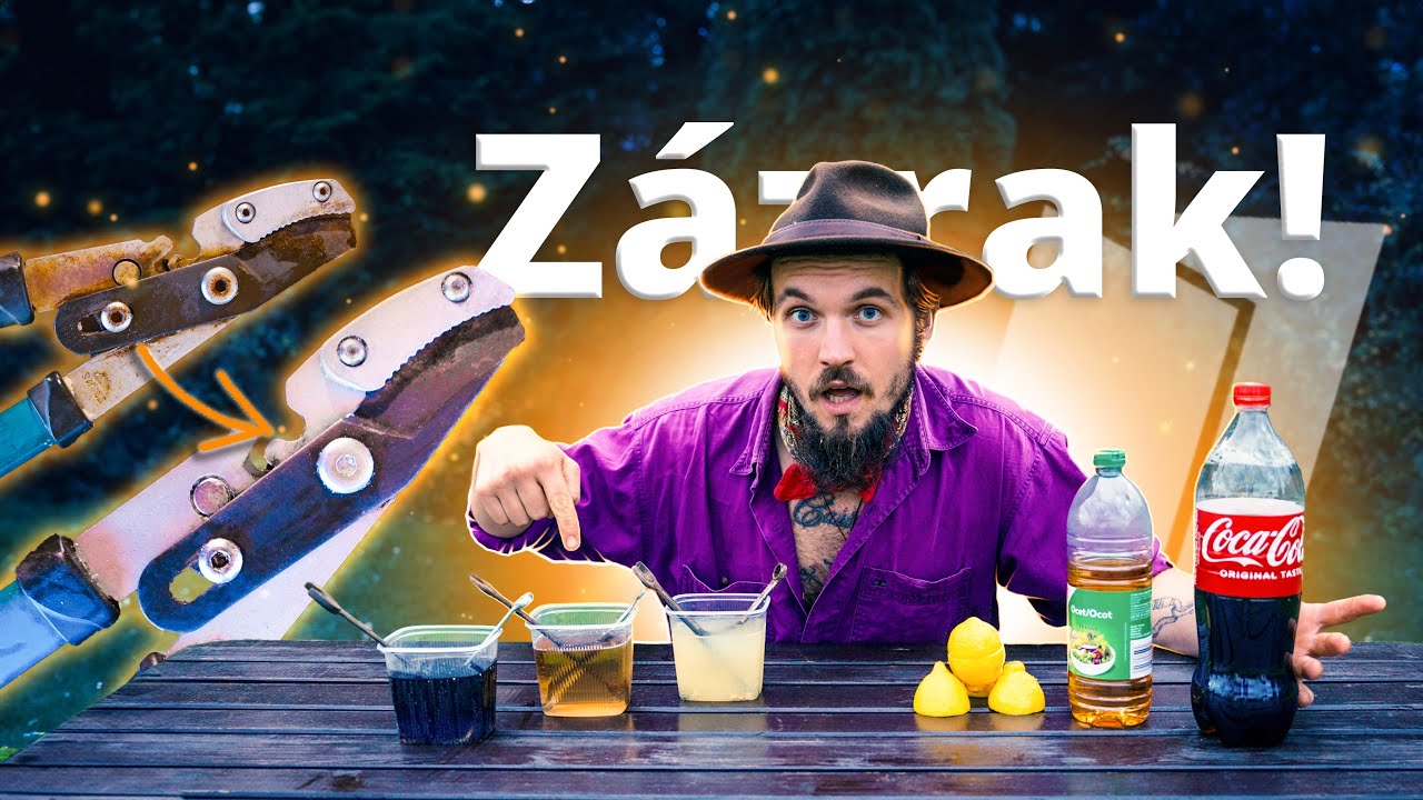 JAK odstranit REZ - NEJLEPŠÍ triky v boji proti korozi z levných domácích surovin