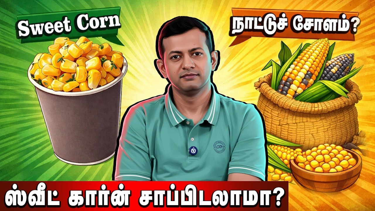 Sweet corn vs நாட்டுச் சோளம்? எது நல்லது? | ஸ்வீட் கார்ன் சாப்பிடலாமா? | Dr Arunkumar
