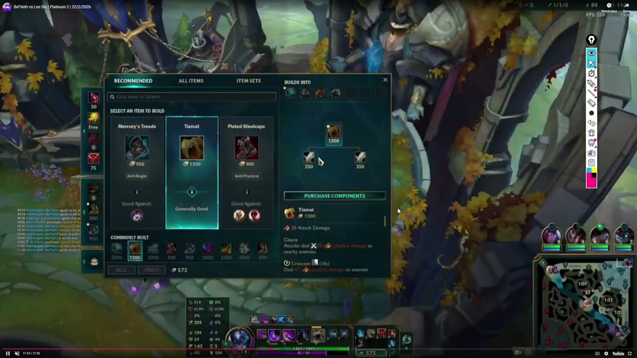 Platinum Belveth vs LeeSin
