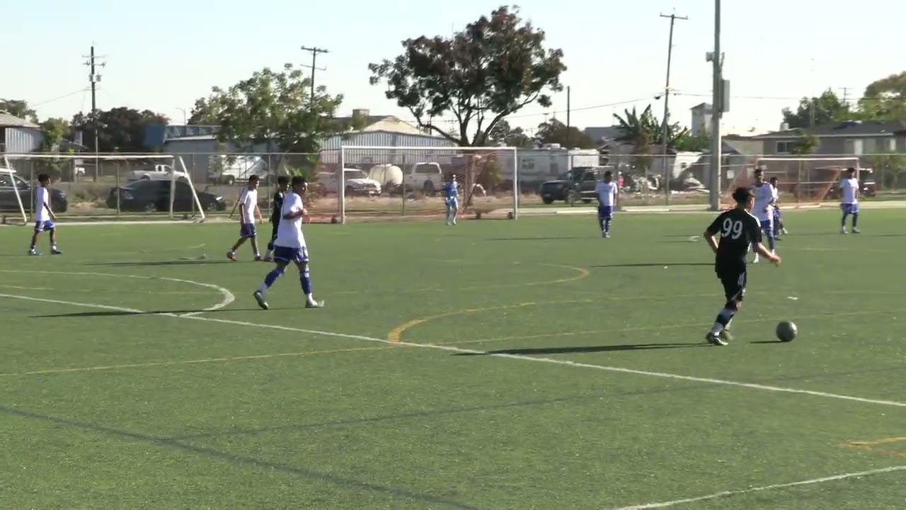 2025.11.08 1pm, half 1: De Anza Force U16 MLS Next HD vs. Albion SC Merced U16 MLS Next HD [League]