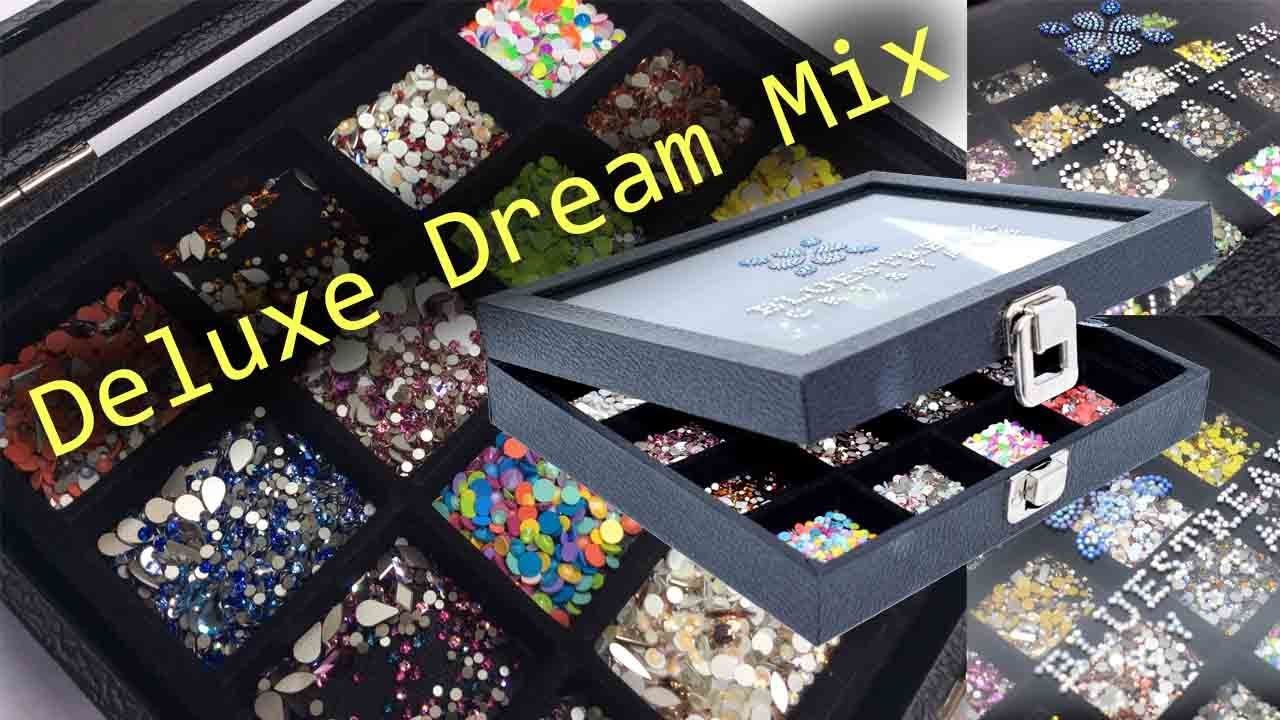 Close up of Deluxe Dream Mix of Swarovski® Crystals