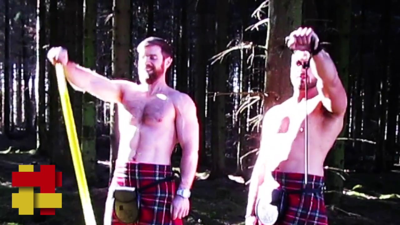 The Kilted Coaches give you a workout you can do with very little space