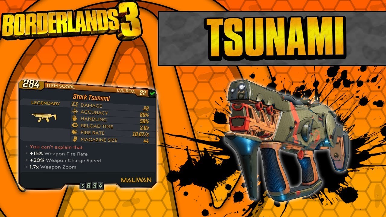 Borderlands 3 | Tsunami Legendary Weapon Guide (Shock/Corrosive Combo!)