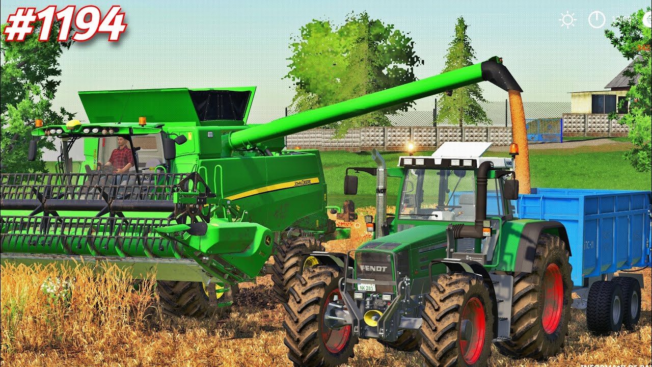 Ролевая игра на Думешти ///ОБМОЛОТЬБА ПШЕНИЦЫ С НЕА НЕЛУ [1194]-Farming Simulator 19