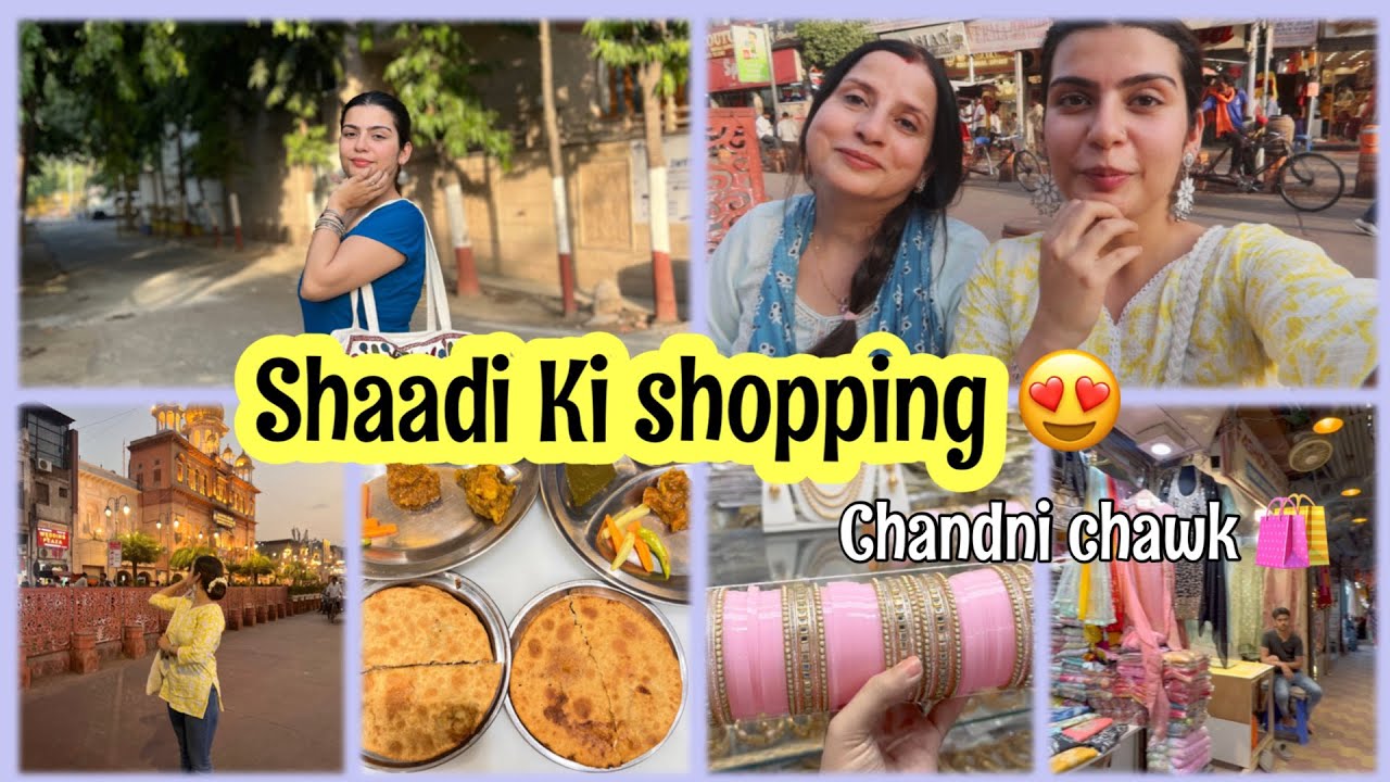 VLOG: Wedding Preparations Begins| Shaadi Ki Shopping At Chandni Chowk| Yashita Rai