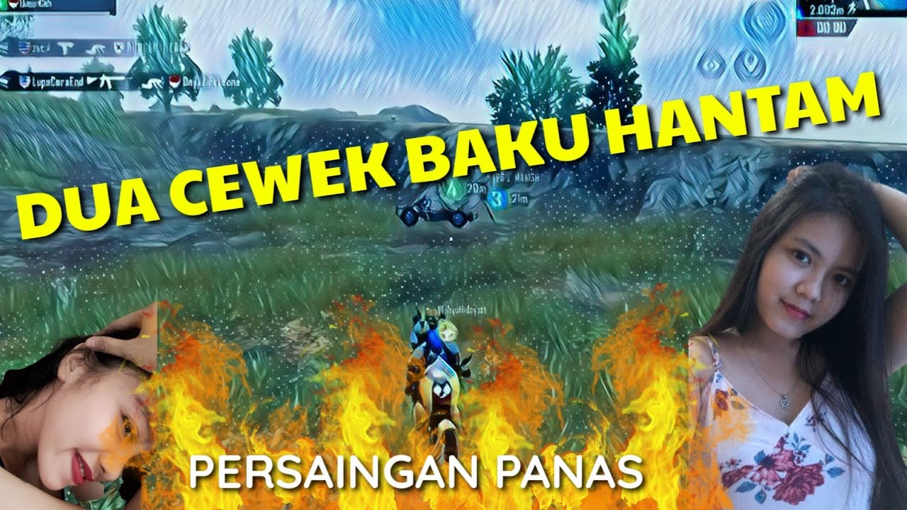 DUA WANITA INI RIBUT DEMI DAPATKAN MOMON MINANG KOCAK - PUBG MOBILE