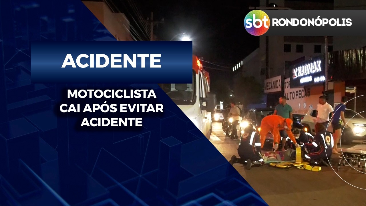 ACIDENTE no CENTRO
