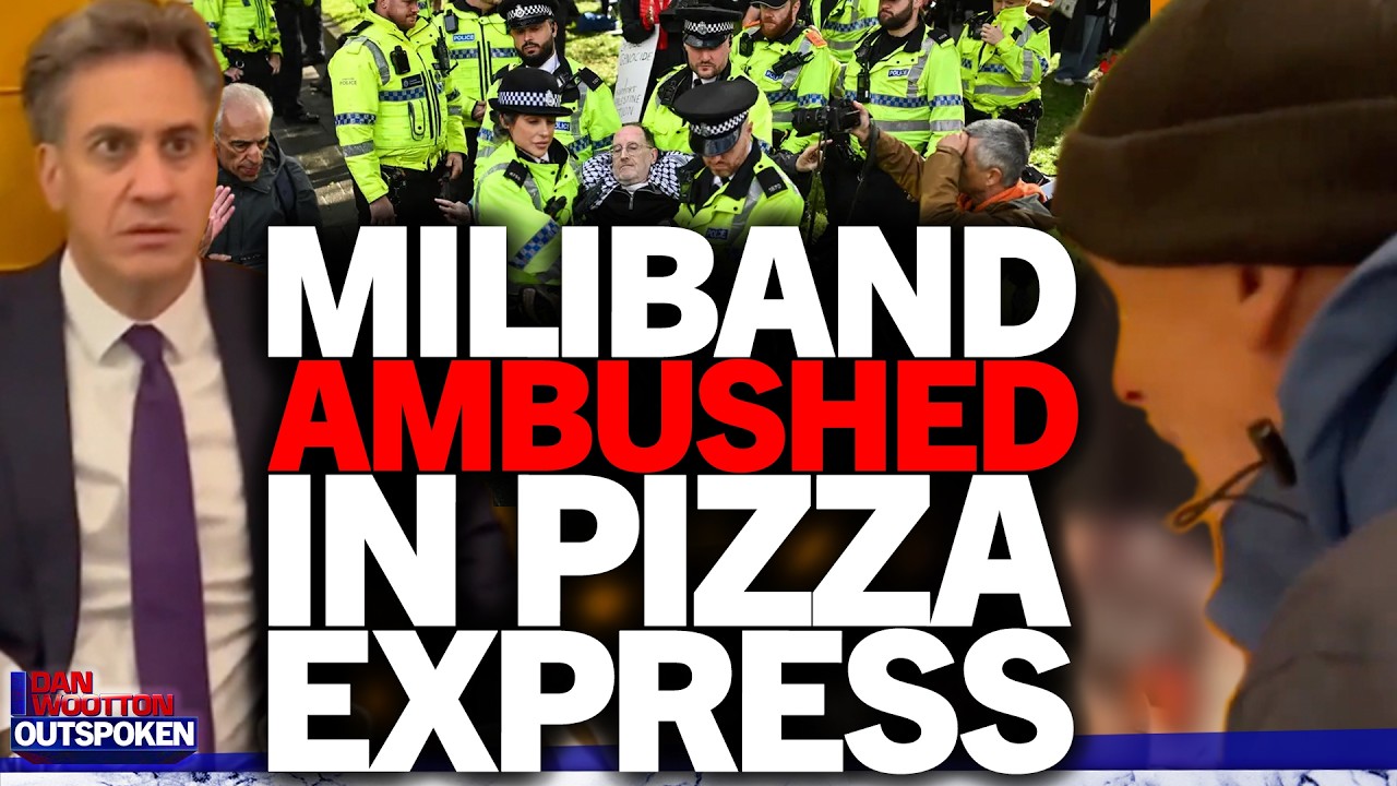 Эд Милибэнд попал в засаду во время ужина в Pizza Express, устроенную левыми, в то время как Лейб...
