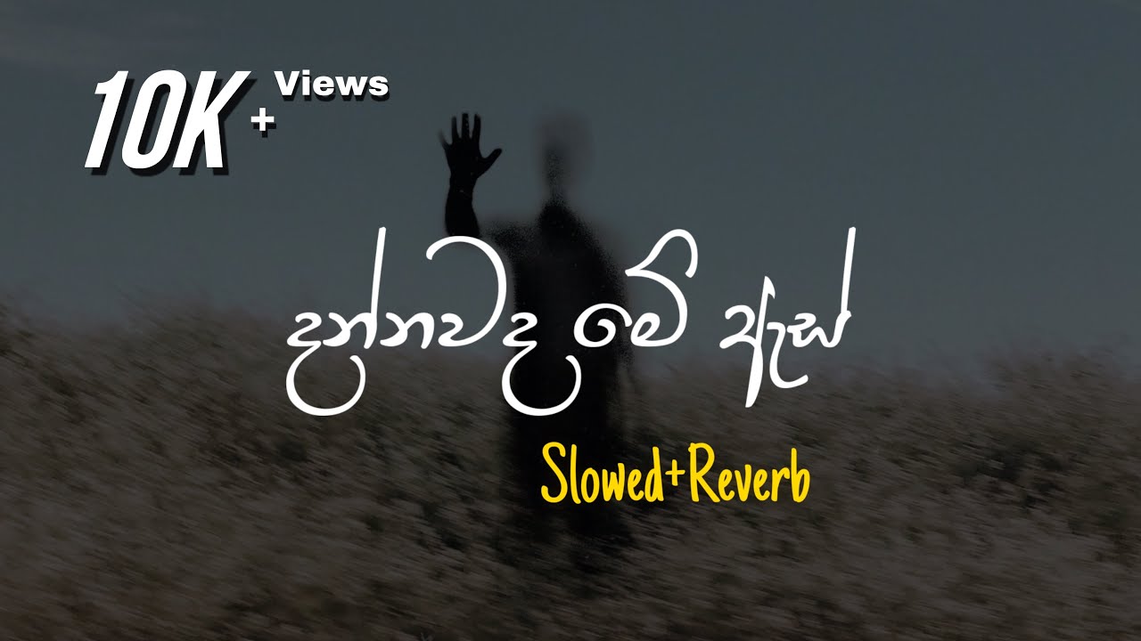 Dannawada Me As - දන්නවද මේ ඇස් (Slowed+Reverb)
