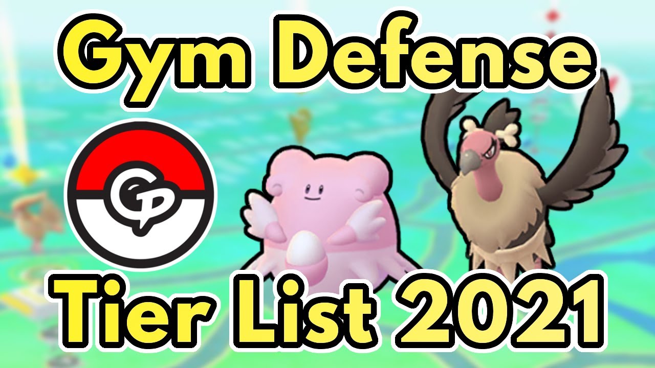 Best Gym Defenders in Pokémon GO | Tier List Update