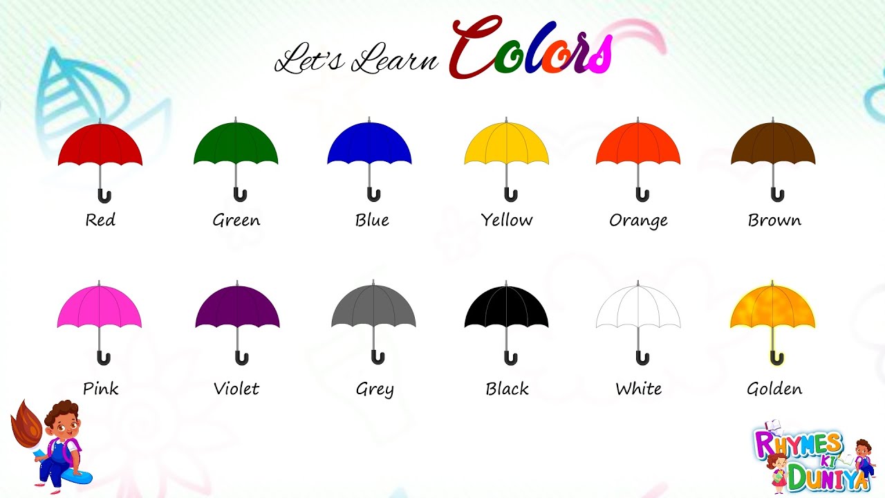 Color Names for Kids – Interactive Learning with Fun Animations! Best Educational Video for Kids