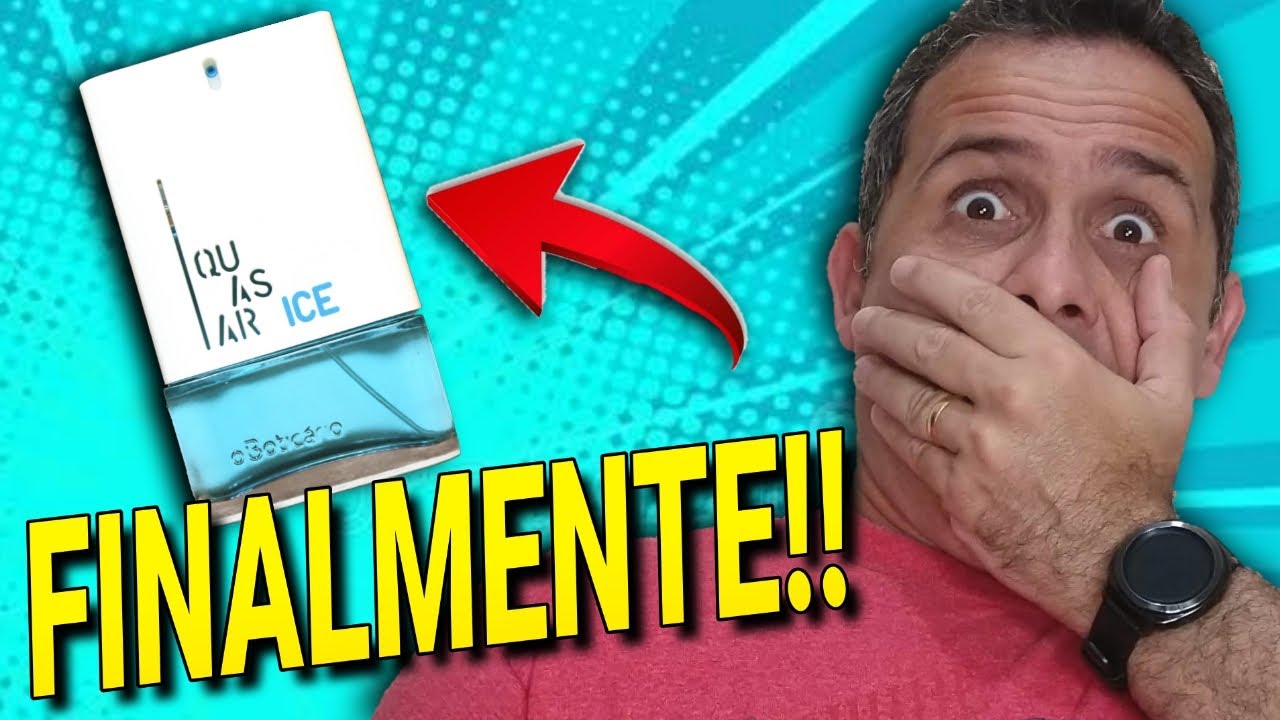 [FINALMENTE] NOVO PERFUME QUASAR ICE O BOTICÁRIO | Primeiras Impressões