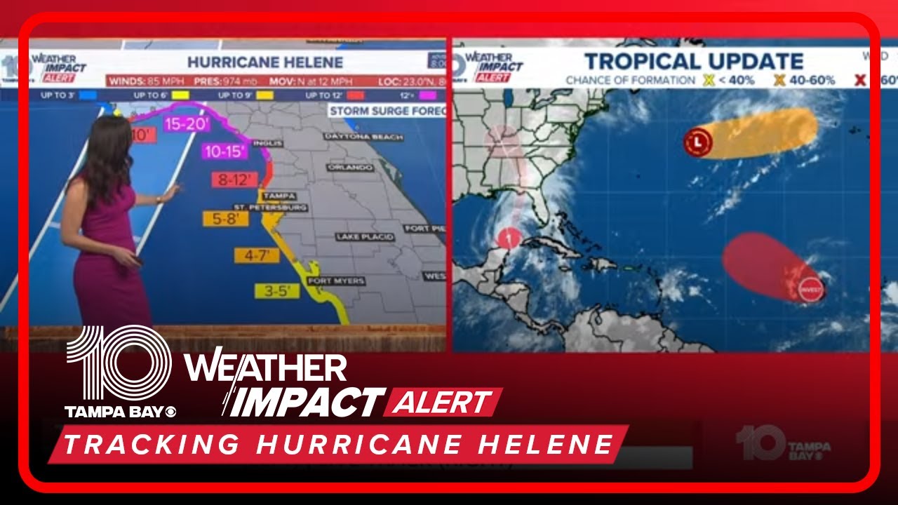 TRACKING HURRICANE HELENE: Spaghetti models, forecast cone, alerts