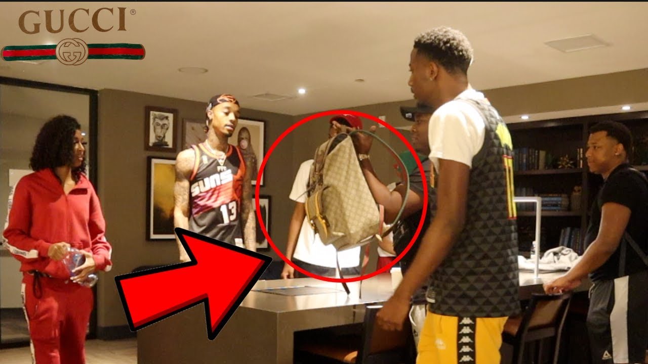 YOUR GUCCI BAG IS FAKE PRANK ON FLIGHT! | TyTheGuy