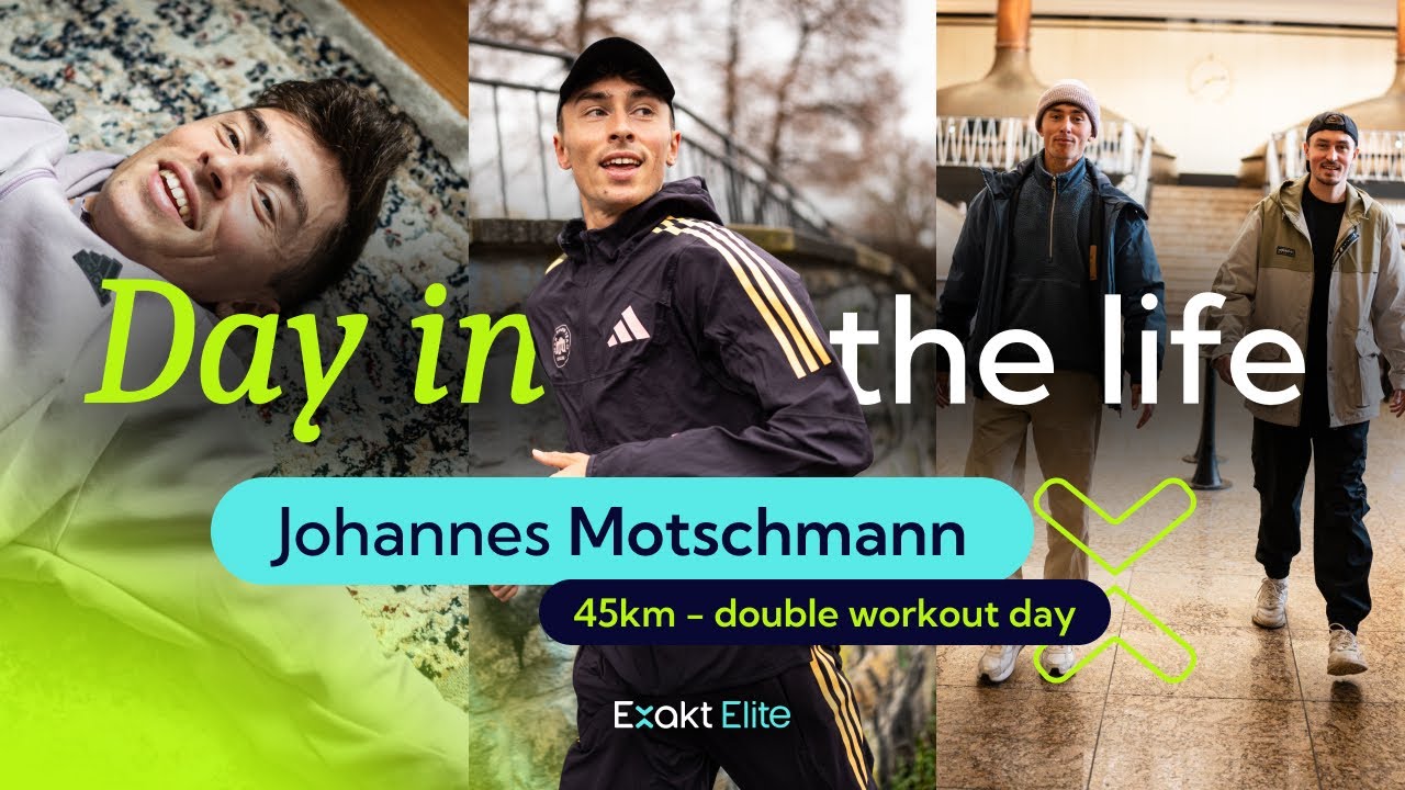 Ein Tag im Training von Johannes Motschmann | Day in the Life I Marathon Training