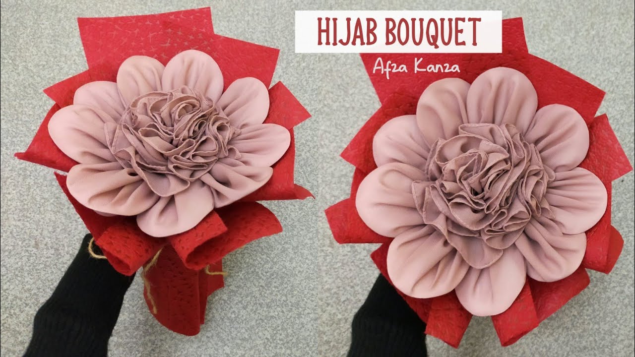 Cara Buat Buket Hijab | Part 3 | How To Wrapping Hijab Bouquet