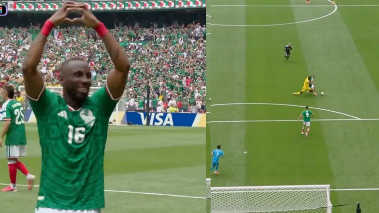 Huge error by South Africa, Juli&aacute;n Qui&ntilde;ones Goal, Mexico vs South Africa, Fifa World Cup 2026 GroupA