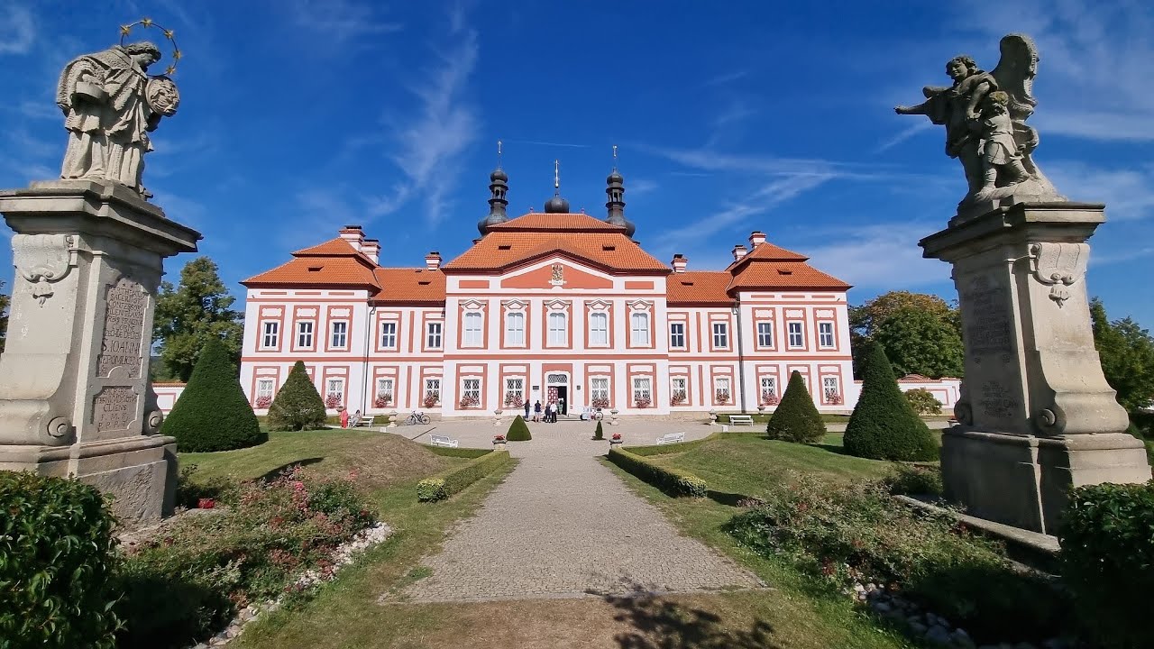 MARIÁNSKÁ TÝNICE u Kralovic, barokní skvost architekta Santiniho