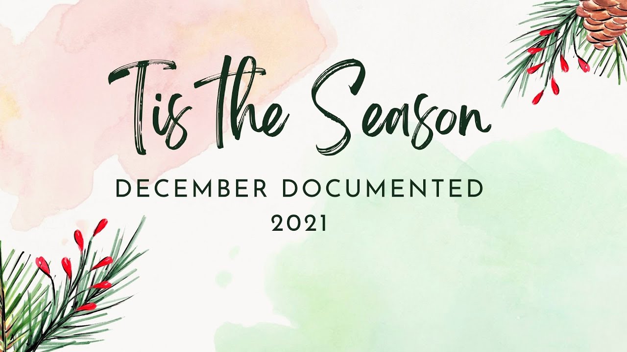 DECEMBER DOCUMENTED 2021 - 6X8 PAGE, POCKET PAGE AND TAG INSERT - CELEBRATE