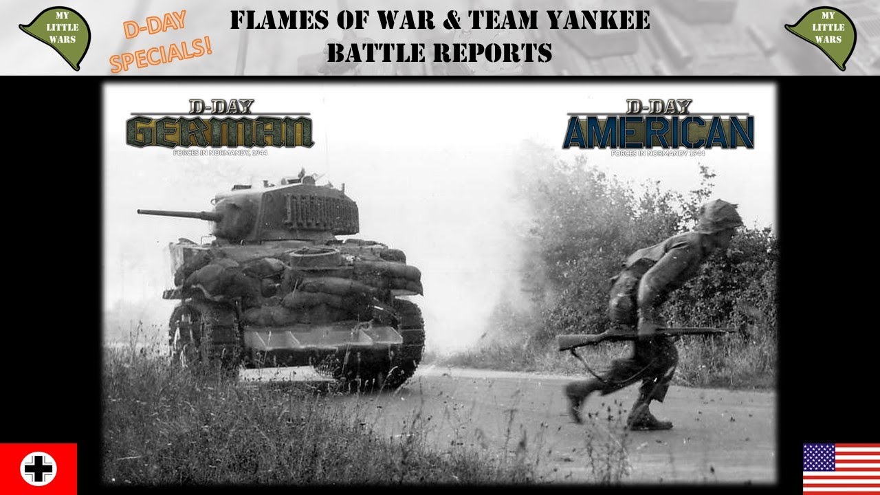 27- Flames of War Battle Report: D-Day Tournament - Game 1