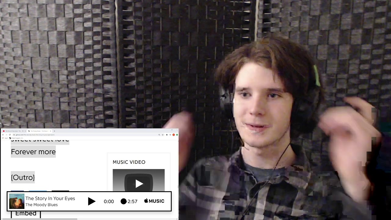 First listen to The Moody Blues - The Story in Your Eyes (REACTION)