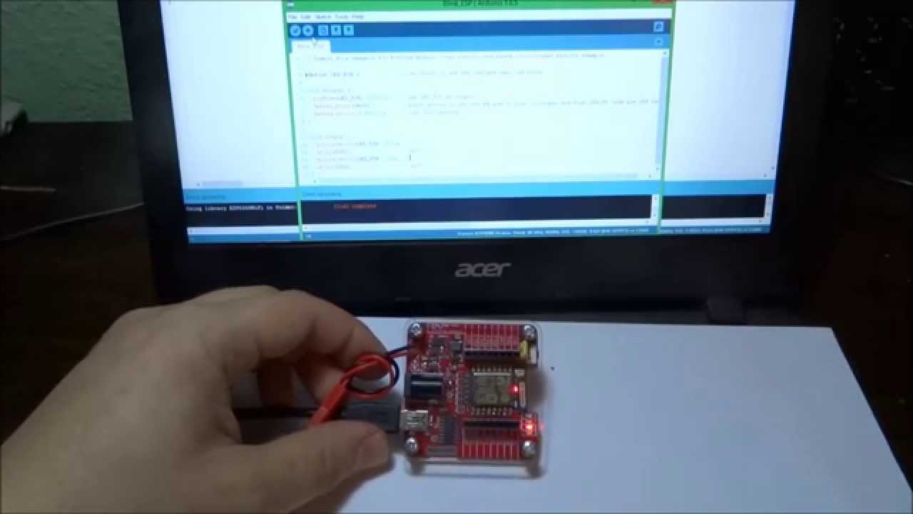 ESP8266 Development Board programming