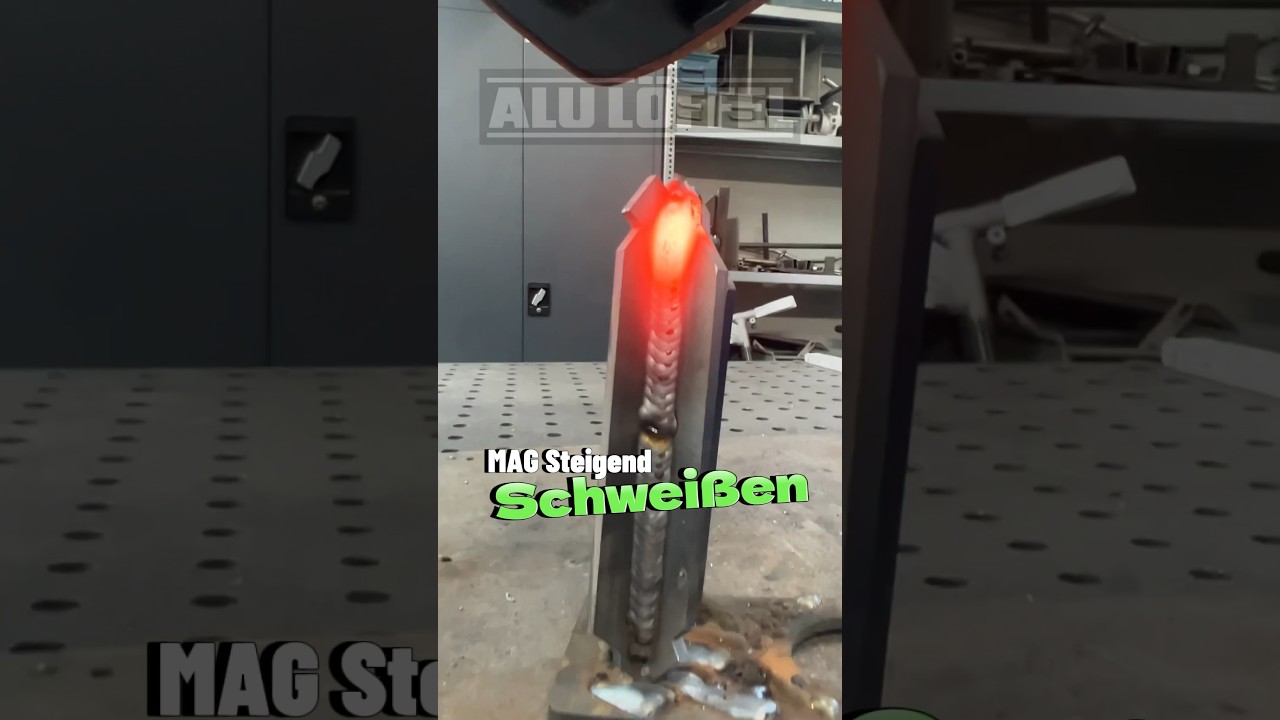 So geht das gut! Stahl Mag steigend schweissen mit Jasic