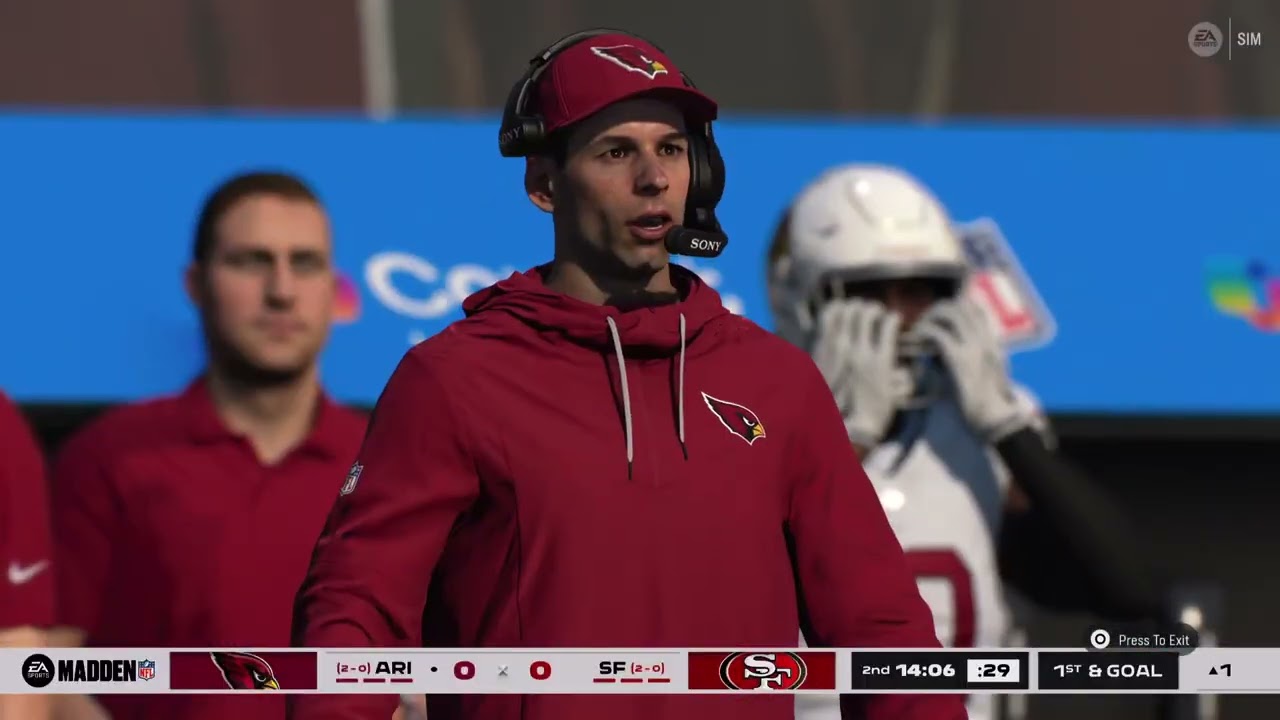 Game 46 2025 NFL season: Cardinals @ 49ers September 21, 2025