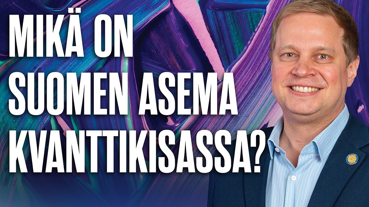 IQM:n kvanttihyppy Suomesta maailmalle: professori Mikko M&ouml;tt&ouml;nen