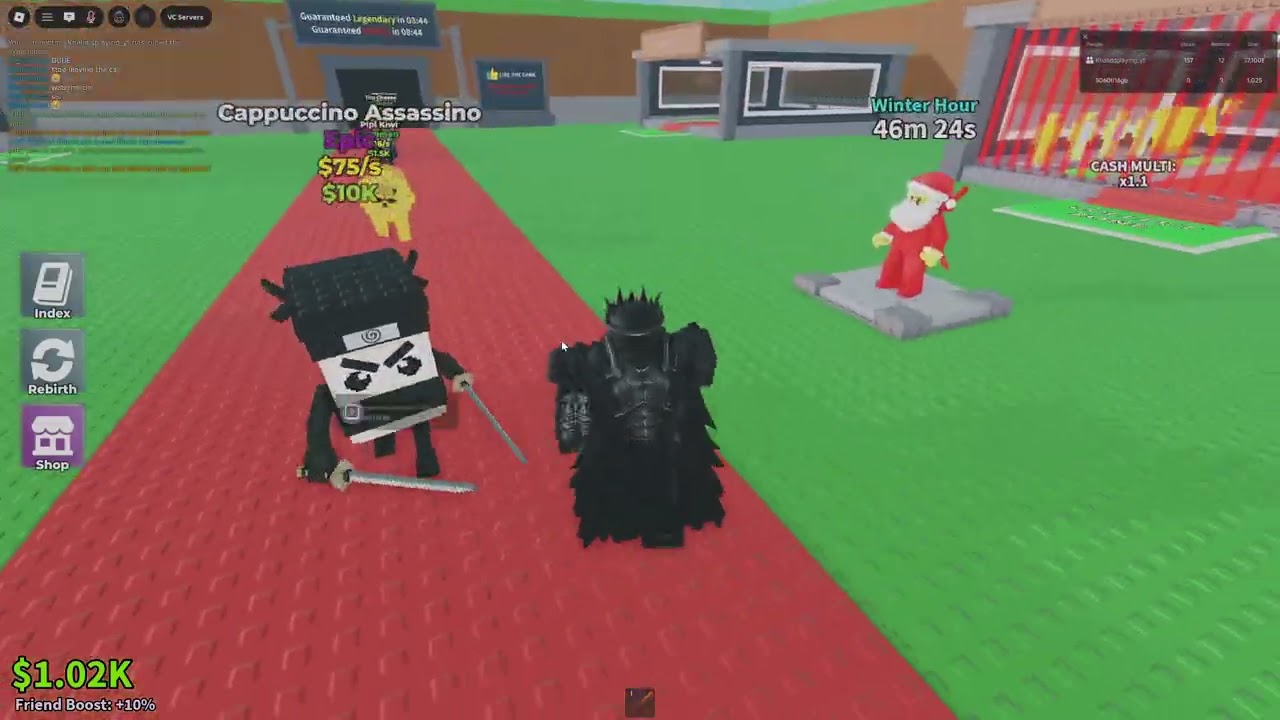 Roblox - Steal a brainrot - Rebirth one - Hopefully not to play such game again