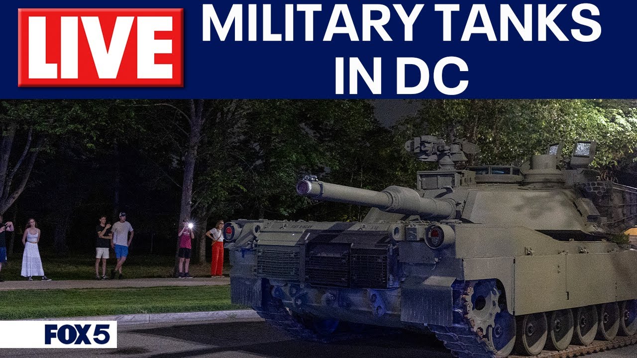 LIVE: Military tanks, heavy equipment for Army 250 parade | FOX 5 DC