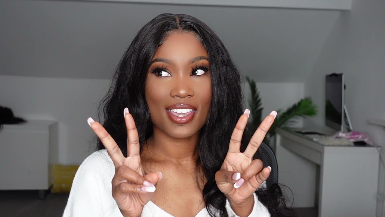BEGINNER FRIENDLY 4x4 LACE CLOSURE WIG INSTALL IN 5 MINUTES USING OLIVE OIL SPRAY - ISEE HAIR
