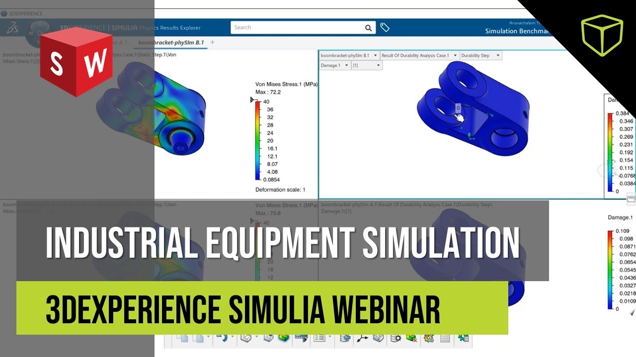 3DEXPERIENCE SIMULIA - Industrial Equipment Simulation