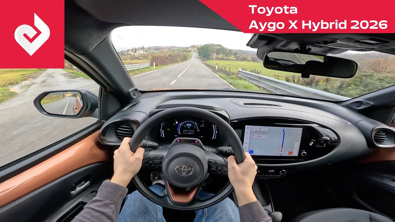POV Toyota Aygo X 1.5 Hybrid 2026 | Walkaround, Looks, Interior, Driving