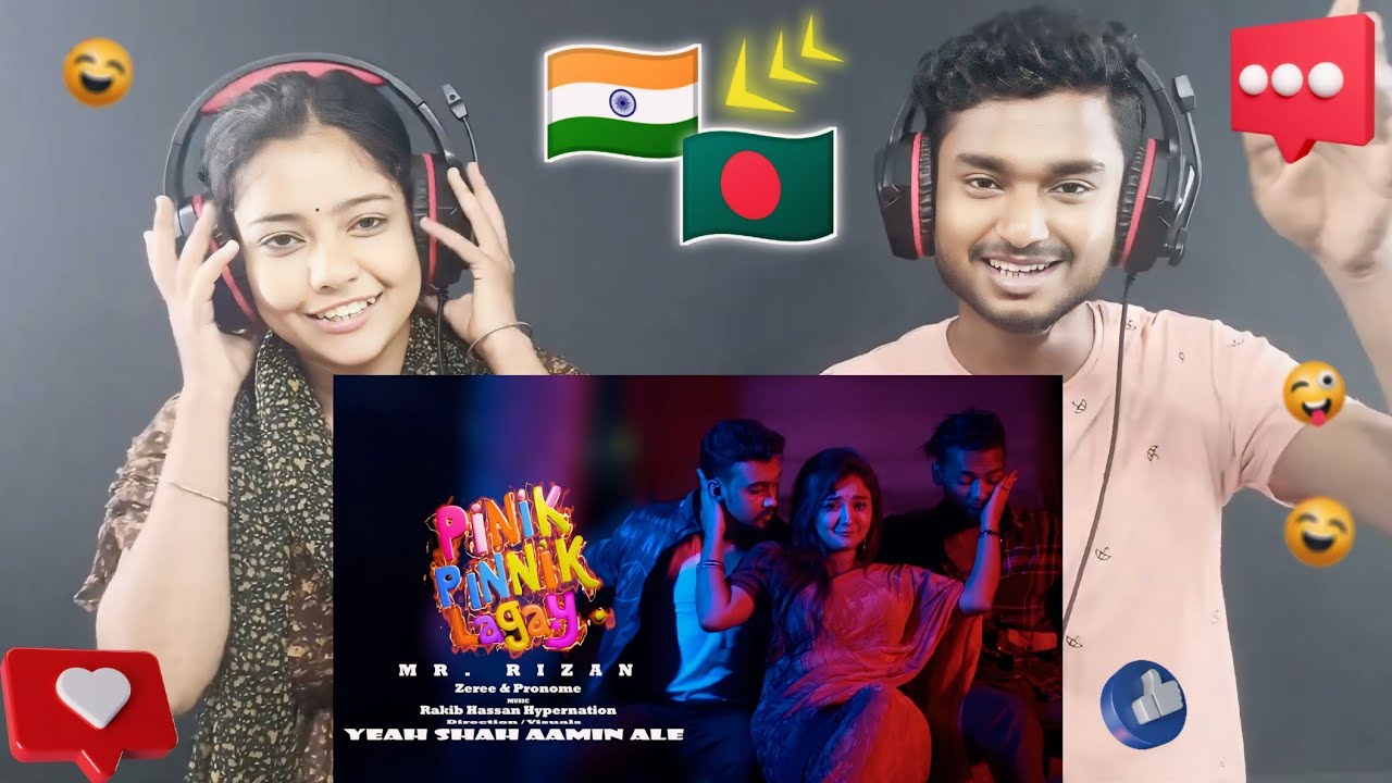 India Reaction On | Pinik Pinik lagay | Mr Rizan | পিনিক পিনিক লাগে | Rap Song 2024