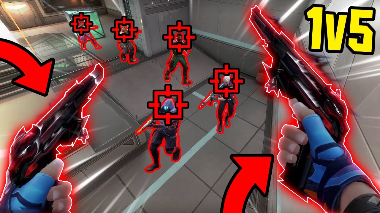 VALORANT But Every 1v5 Clutch is PURE PERFECTION