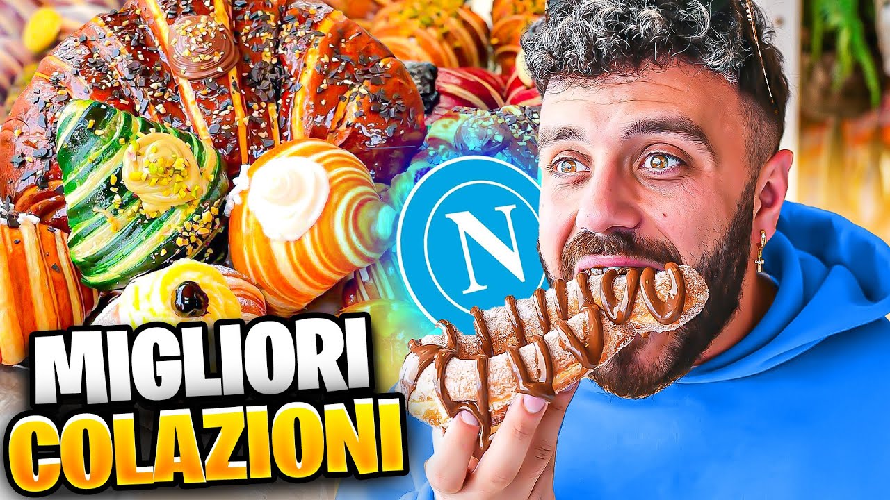 🥐 LE MIGLIORI COLAZIONI di NAPOLI!!! 🌋