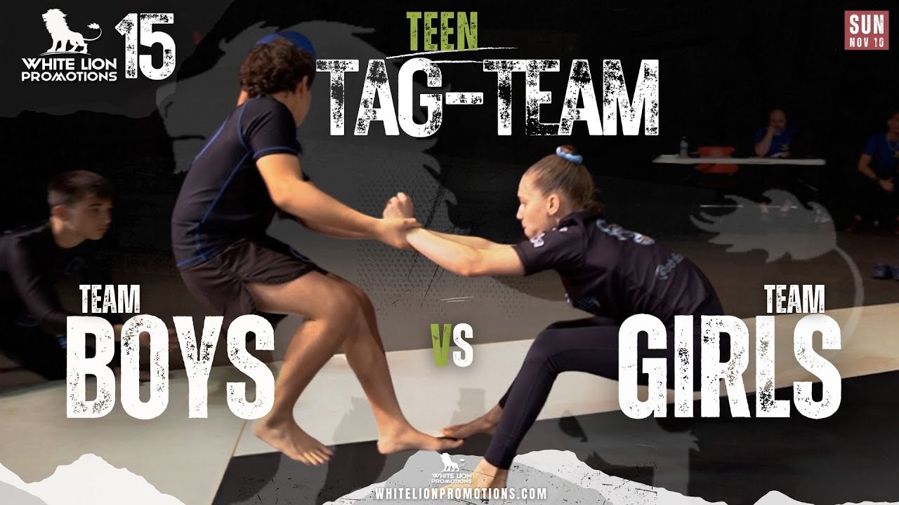 JIUJITSU TEEN TAG TEAM BOYS VS GIRLS  : TEAM ATLANTIS DOS VS. TEAM MAT DOMINATORS
